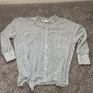 Zara Polka Dot Blouse